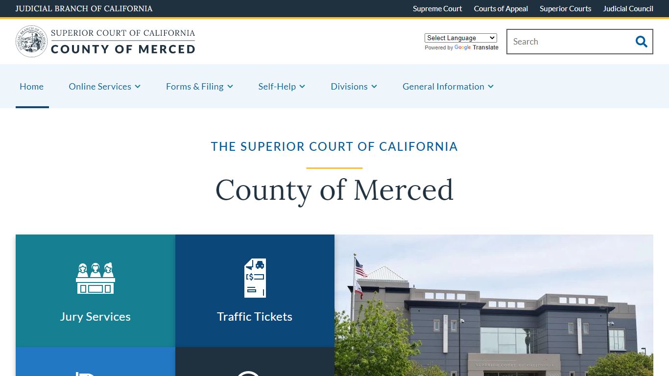 The Superior Court of California, County of Merced